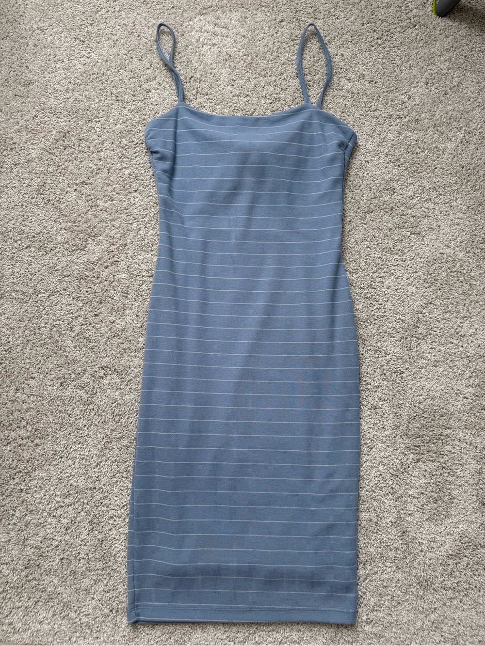 Kookai Striped Midi Dress in Blue
